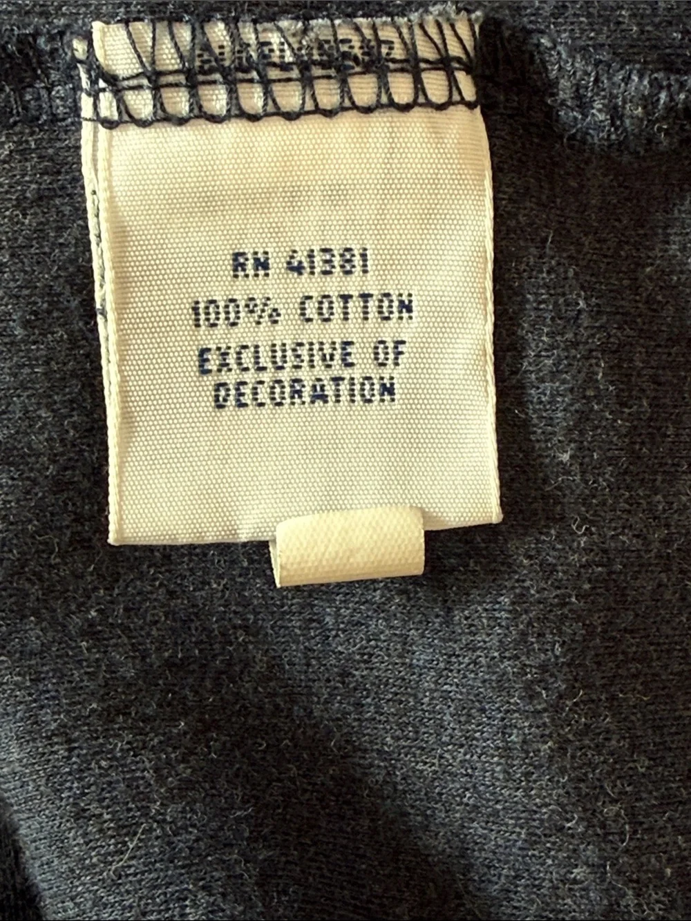 Polo Ralph Lauren Navy Quarter-Zip Sweatshirt with Red Pony Size Medium